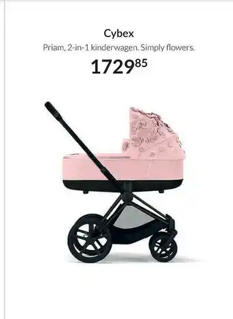 Babypark Cybex Priam, 2-in-1 Kinderwagen. Simply Flowers aanbieding