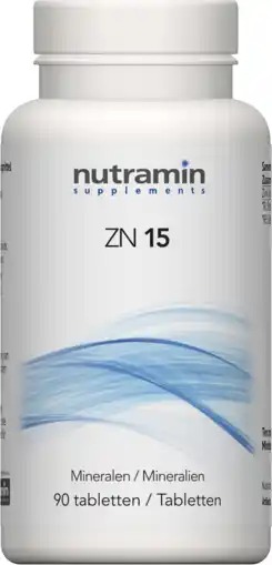 De Online Drogist Nutramin zn 15 tabletten 90tb aanbieding