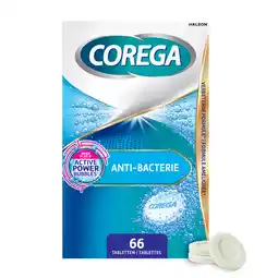 De Online Drogist Corega anti-bacterie dagelijkse reiniger tabletten 66st aanbieding