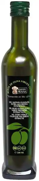 De Online Drogist Aman prana extra vierge olijfolie 500ml aanbieding