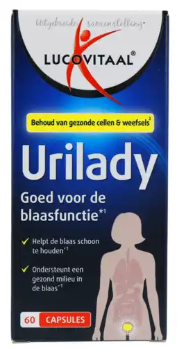 De Online Drogist Lucovitaal urilady 60cp aanbieding