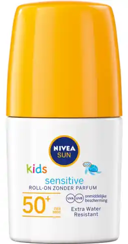 De Online Drogist Nivea sun kids protect & sensitive roll-on spf50+ 50ml aanbieding