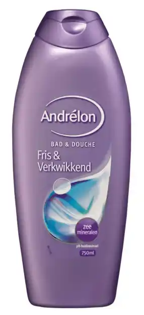 De Online Drogist Andrelon bad en douche fris & verkwikkend 750ml aanbieding