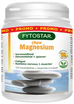 De Online Drogist Fytostar chew magnesium kauwtabletten 120ktb aanbieding