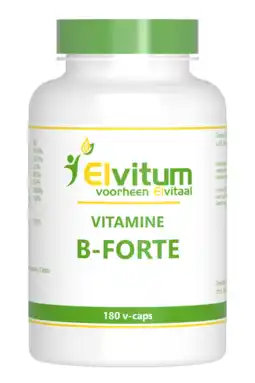 De Online Drogist Elvitum vitamine b-forte gistvrij vegicaps 180vcp aanbieding