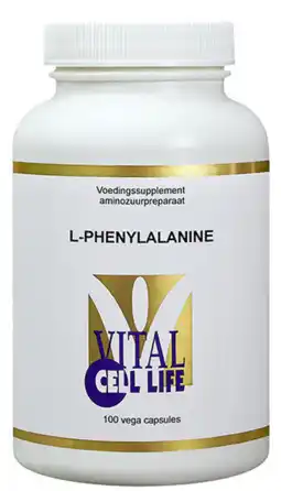 De Online Drogist Vital cell life l-phenylalanine tabletten 100st aanbieding