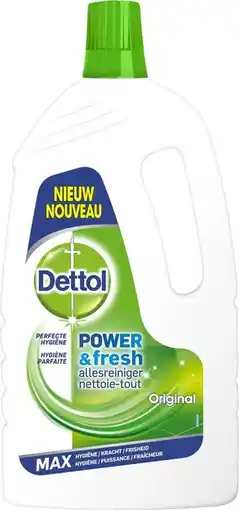 De Online Drogist Dettol power & fresh allesreiniger original 1.5lt aanbieding