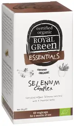 De Online Drogist Royal green selenium complex capsules 60cp aanbieding