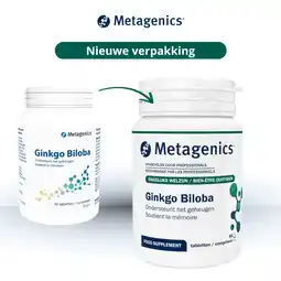 De Online Drogist Metagenics ginkgo biloba tabletten 90tb aanbieding