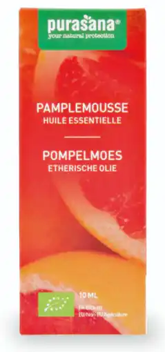 De Online Drogist Purasana etherische olie pompelmoes 10ml aanbieding