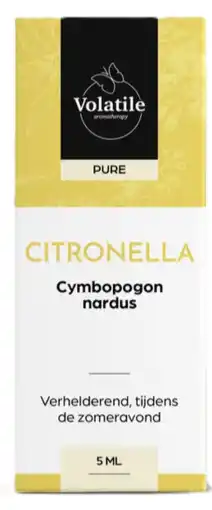 De Online Drogist Volatile citronella 5ml aanbieding