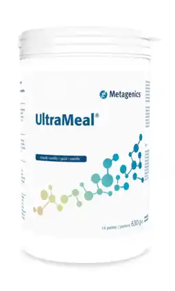 De Online Drogist Metagenics ultrameal vanille poeder 630gr aanbieding