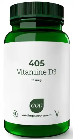 De Online Drogist Aov 405 vitamine d3 15mcg tabletten 180tb aanbieding