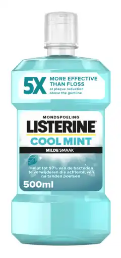 De Online Drogist Listerine cool mint mild mondspoeling 500ml aanbieding