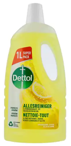 De Online Drogist Dettol allesreiniger citroen & limoen 1000ml aanbieding