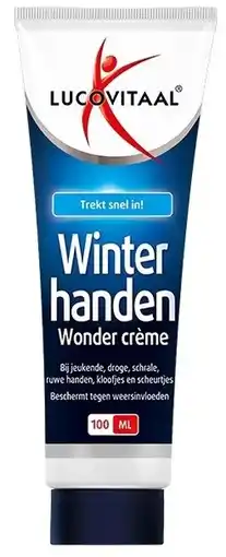 De Online Drogist Lucovitaal winterhanden wonder crème 100ml aanbieding