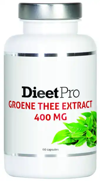 De Online Drogist Dieetpro groene thee extract 60cp aanbieding