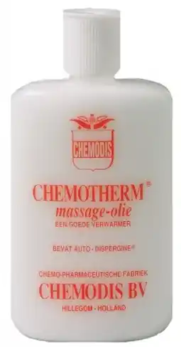 De Online Drogist Chemotherm massageolie 5lt aanbieding