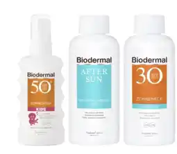De Online Drogist Biodermal zon familie pakket 3st aanbieding