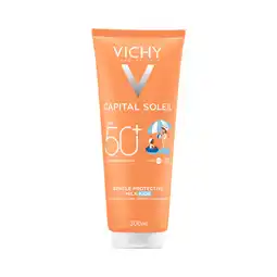 De Online Drogist Vichy capital soleil zonnebrand melk kind spf50+ 300ml aanbieding