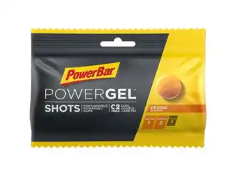 De Online Drogist Powerbar powergel shots orange 60gr aanbieding