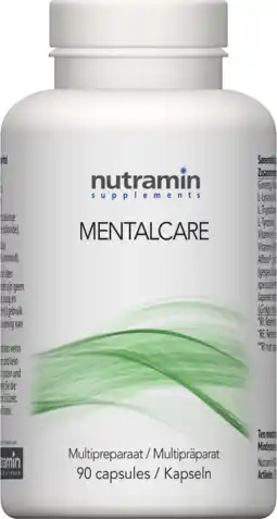 De Online Drogist Nutramin mentalcare capsules 90cp aanbieding