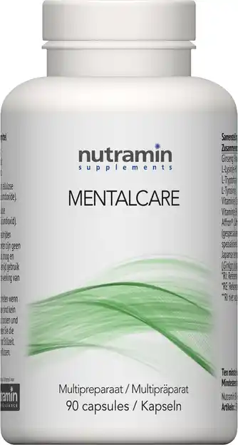 De Online Drogist Nutramin mentalcare capsules 90cp aanbieding