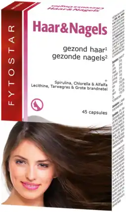 De Online Drogist Fytostar haar & nagels capsules 45cp aanbieding