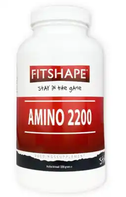 De Online Drogist Fitshape amino 2200 tabletten 325tb aanbieding