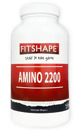 De Online Drogist Fitshape amino 2200 tabletten 325tb aanbieding