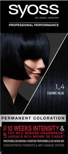 De Online Drogist Syoss color salonplex 1-4 cosmic blue 1st aanbieding