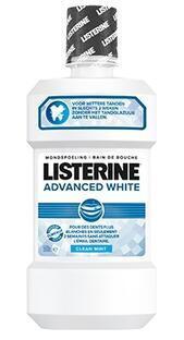 De Online Drogist Listerine advanced white mondspoeling 500ml aanbieding
