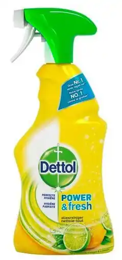 De Online Drogist Dettol power & fresh allesreiniger citrus spray 500ml aanbieding