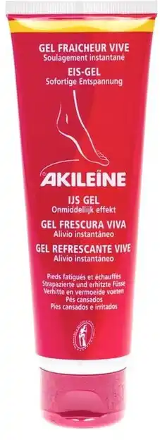 De Online Drogist Akileine ice gel vermoeide & oververhitte voeten 125ml aanbieding