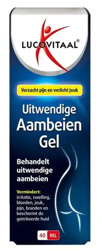 De Online Drogist Lucovitaal uitwendige aambeien gel 40st aanbieding