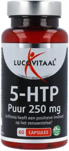 De Online Drogist Lucovitaal 5-htp puur 250mg capsules 60cp aanbieding