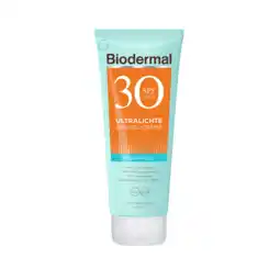 De Online Drogist Biodermal ultralichte zon gel-crème spf30 200ml aanbieding