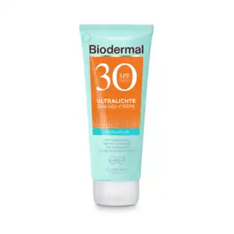 De Online Drogist Biodermal ultralichte zon gel-crème spf30 200ml aanbieding
