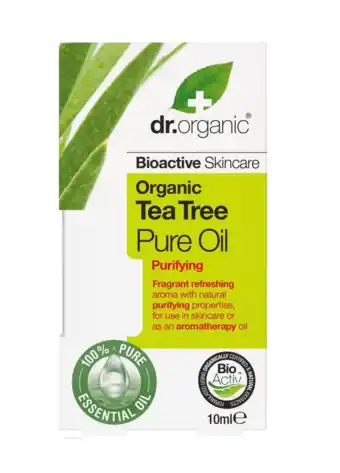 De Online Drogist Dr organic tea tree pure oil 10ml aanbieding