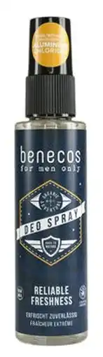 De Online Drogist Benecos deo spray 75ml aanbieding