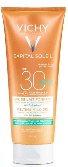 De Online Drogist Vichy capital soleil wet technology voor het lichaam spf30 200ml aanbieding