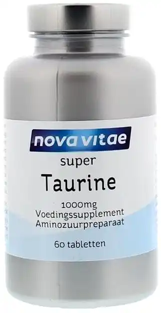 De Online Drogist Nova vitae taurine 1000mg tabletten 60tb aanbieding
