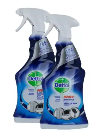 De Online Drogist Dettol badkamer reiniger spray duo 2x500ml aanbieding