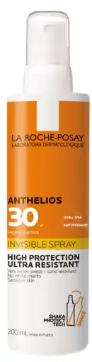 De Online Drogist La roche-posay anthelios onzichtbare spray spf30 200ml aanbieding