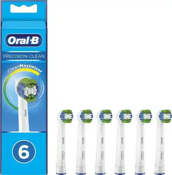 De Online Drogist Oral-b precision clean opzetborstel mega deal pack 6st aanbieding