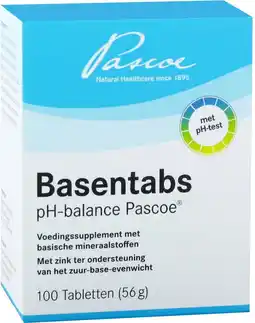 De Online Drogist Sanopharm basentabs ph-balance tabletten 100tb aanbieding