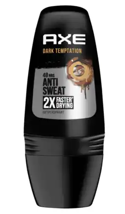 De Online Drogist Axe anti sweat dark temptation deoroller 50ml aanbieding