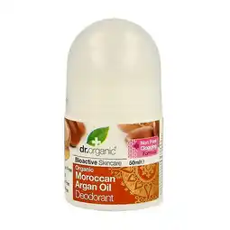 De Online Drogist Dr organic moroccan argan oil deodorant roll-on 50ml aanbieding