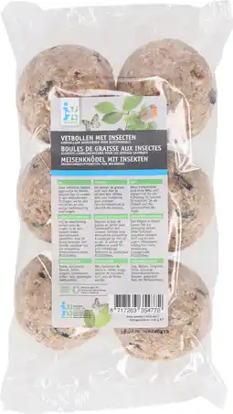 Intratuin Intratuin vetbollen met insecten 6 stuks aanbieding