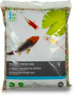 Intratuin Intratuin visvoer sticks mix 15 l aanbieding